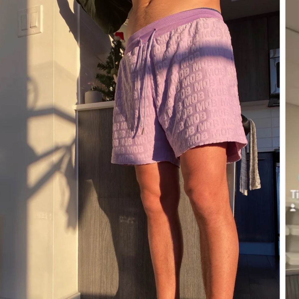 Strawberry milk mob shorts BNWTG